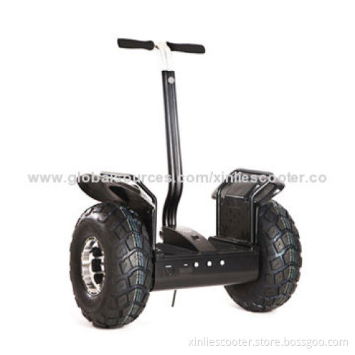 2014 New Electric Scooter with Two Big Wheel for Golf Cart and Cross-Country Sight Seeing
